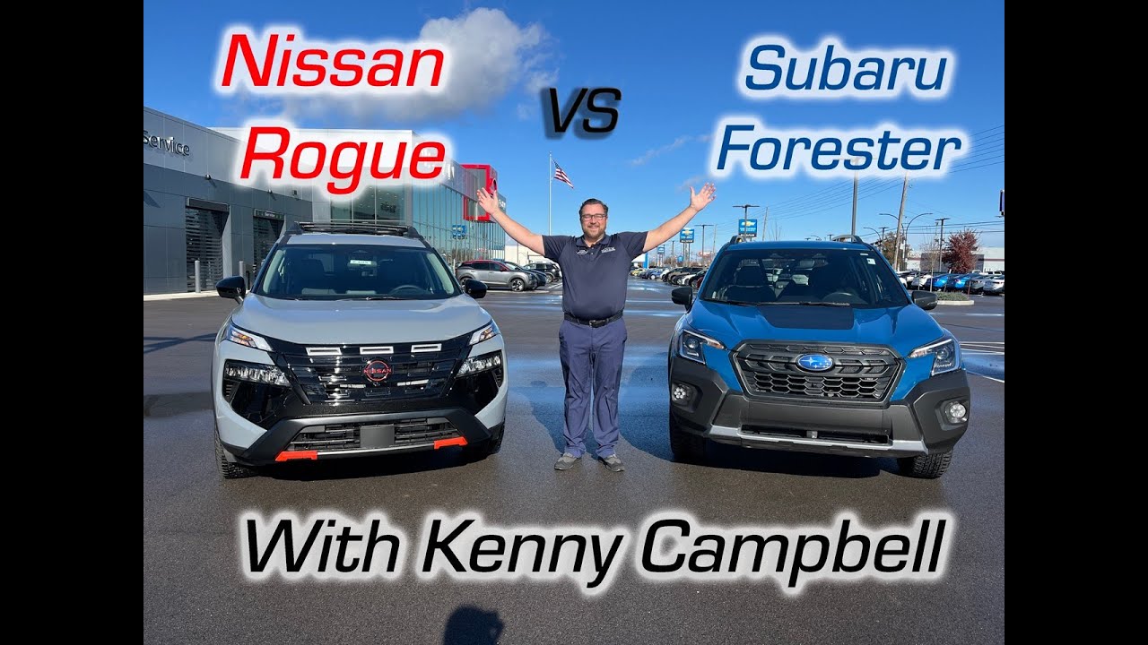 Ultimate SUV Showdown: Nissan Rogue vs Subaru Forester with Kenny Campbell