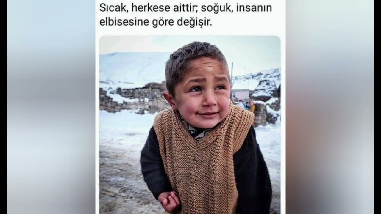 Üşüyorum ANNE