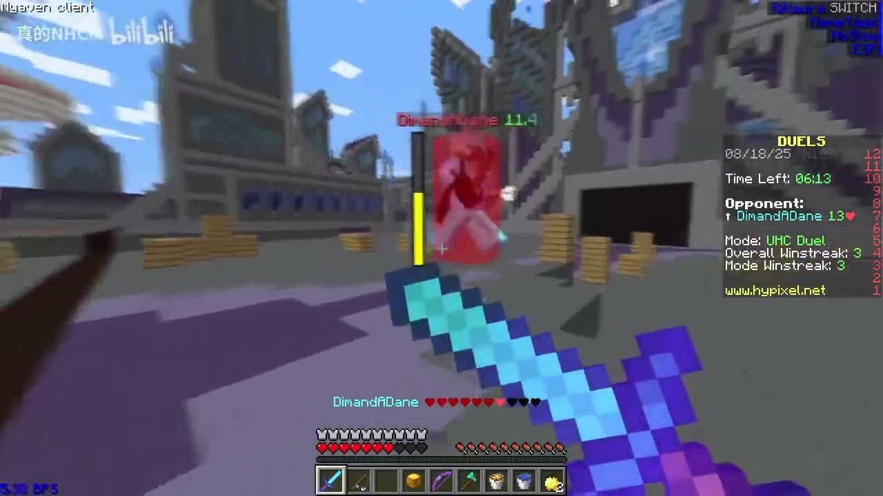 Ryaven client != skid from Myau