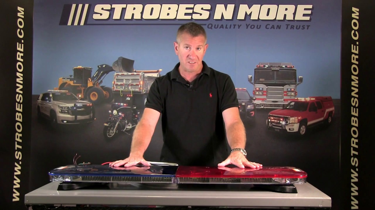 Federal Signal Police Allegiant™ Lightbar - StrobesNMore.com