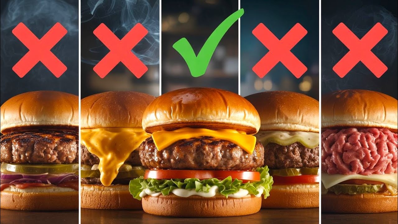 O ERRO QUE FAZ O HAMBÚRGUER ENCOLHER