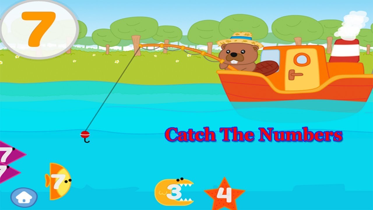 Catch The Numbers - Learn Numbers For Kids - Educational Game