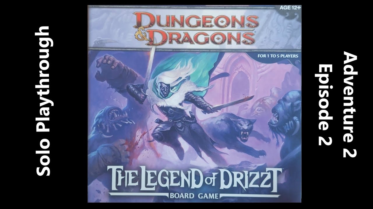 The Legend of Drizzt Board Game - Adventure 2 Playthrough - Episode 2