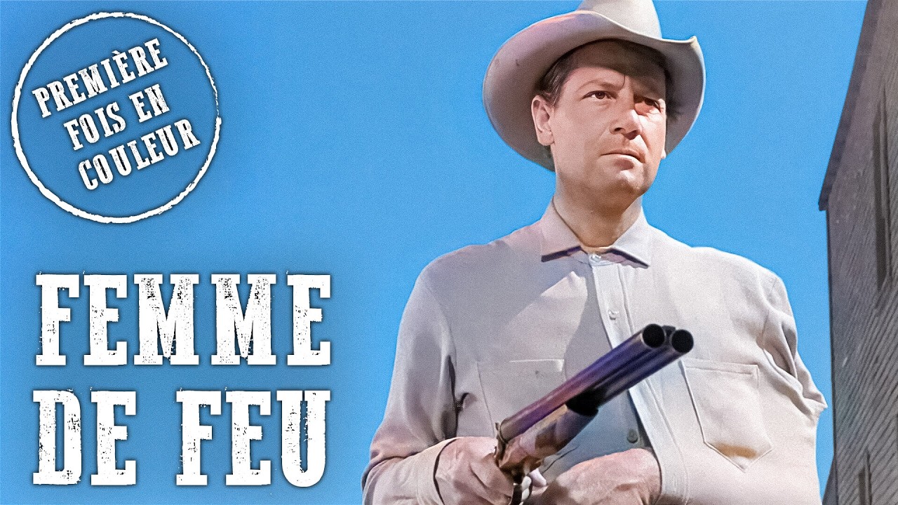 Femme de feu | Veronica Lake | Film Complet | Western | Colorisé