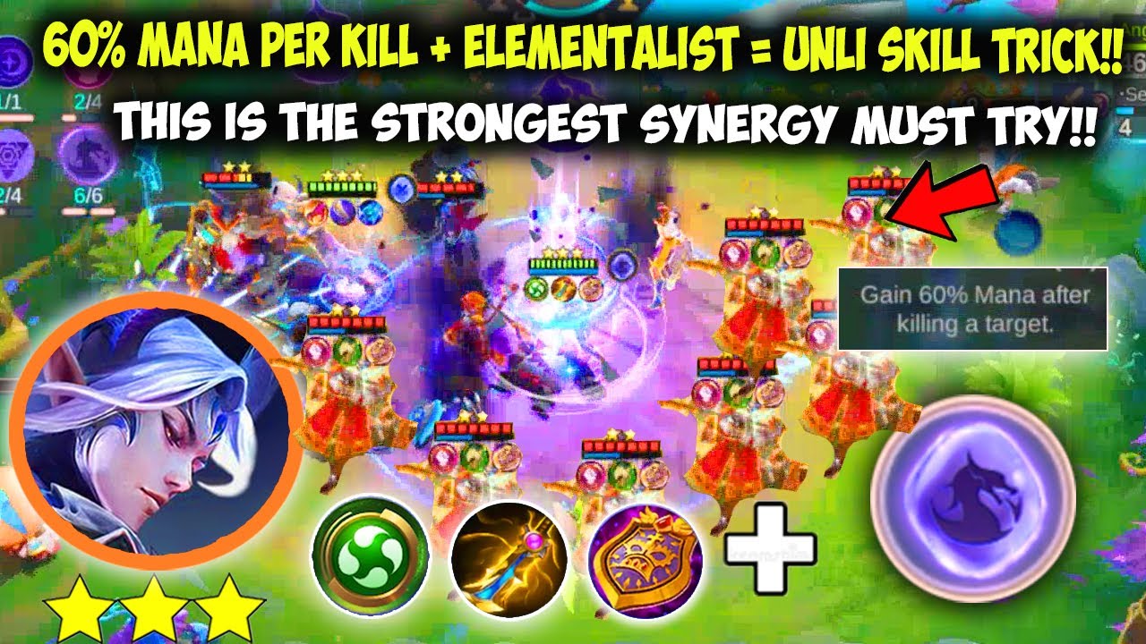 11X NONSTOP ULTIMATE TRICK!!(full tutorial)3 STAR LING ELEMENTALIST + STARCORE 60% PER KILL 100% WIN
