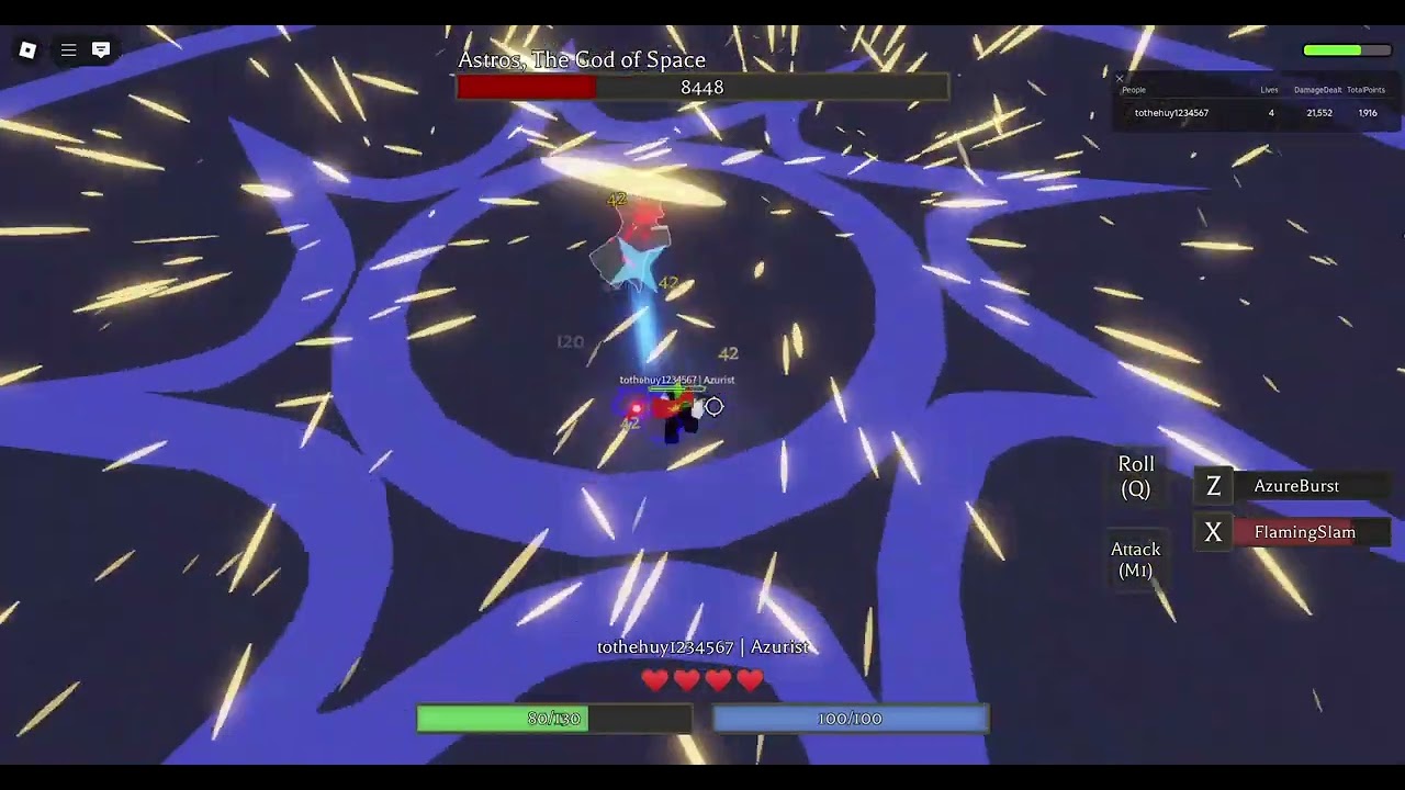 (OUTDATED)Astros rework speedrun solo with azurist - Something Boss Fights