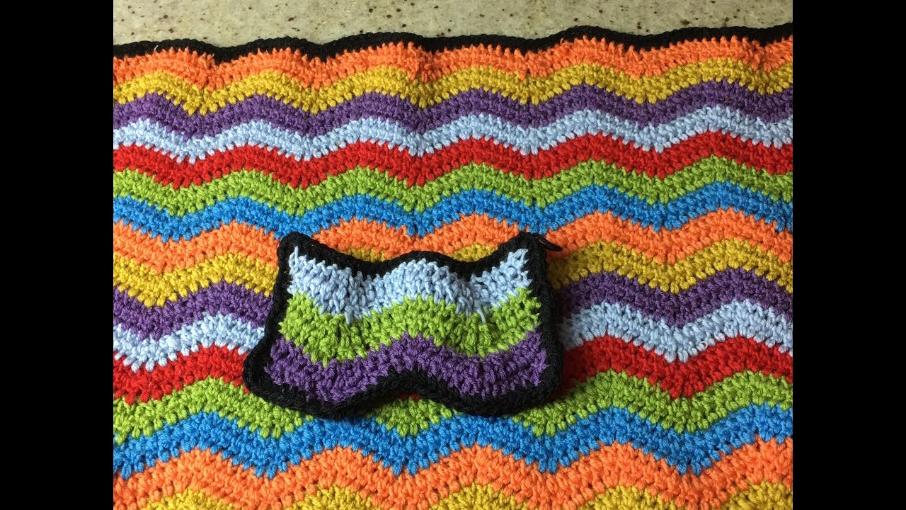 Bordo per Copertina al Punto Chevron, Tutorial facile!
