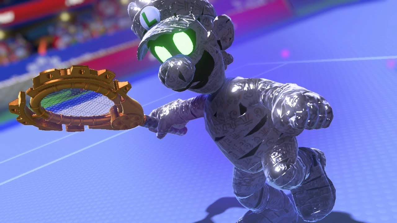 Mario Tennis Aces - Vs. Dark Luigi