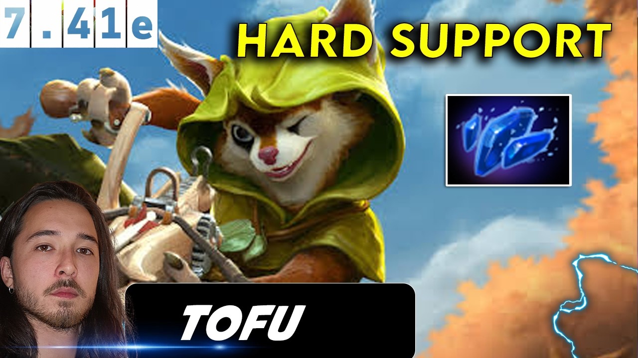 Tofu Hoodwink Hard Support - Dota 2 Patch 7.41e Pro Player Full Gameplay