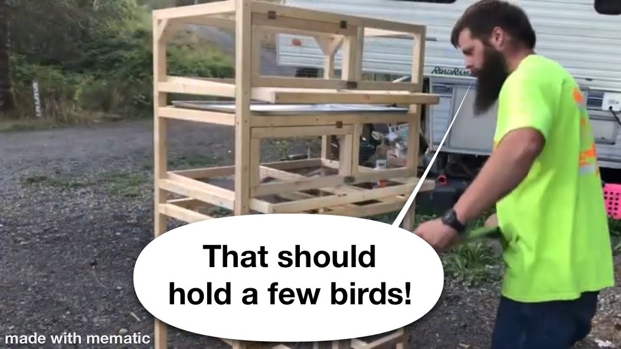 Сборка клетки для перепелов @CoturnixCorner Stacking Quail Hutch I