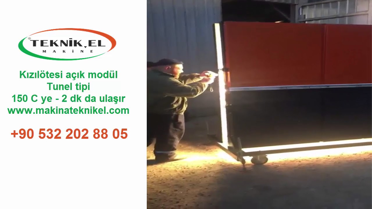 www.makinateknikel.com kizilotesi modul hizli isitma