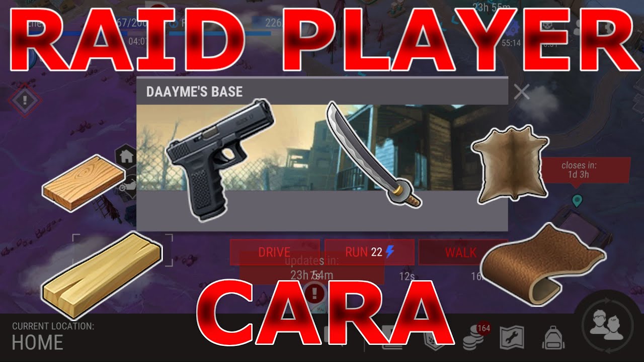 LDOE - Raid Player Cara &acute;s Base - Last Day on Earth: Survival