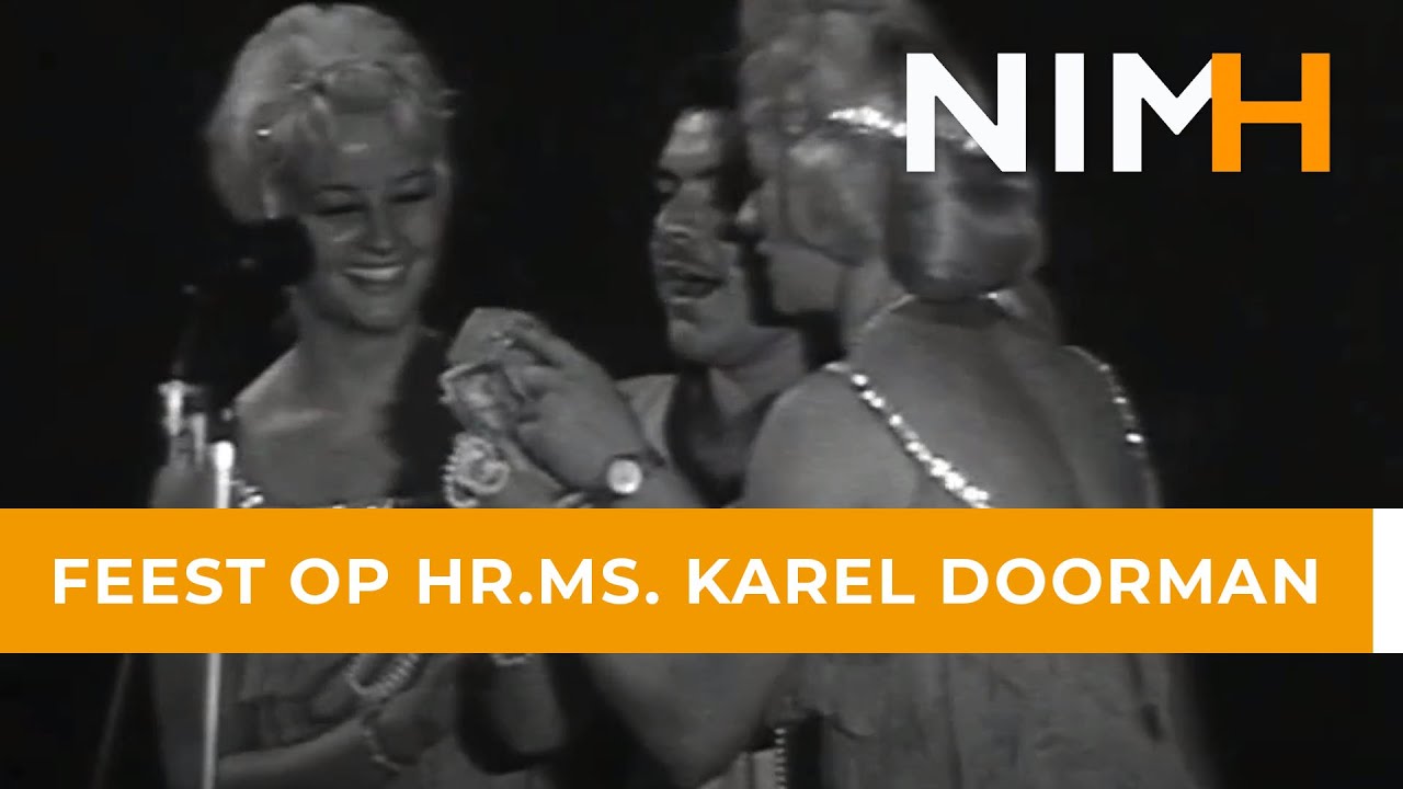 Feest op Hr.Ms. Karel Doorman