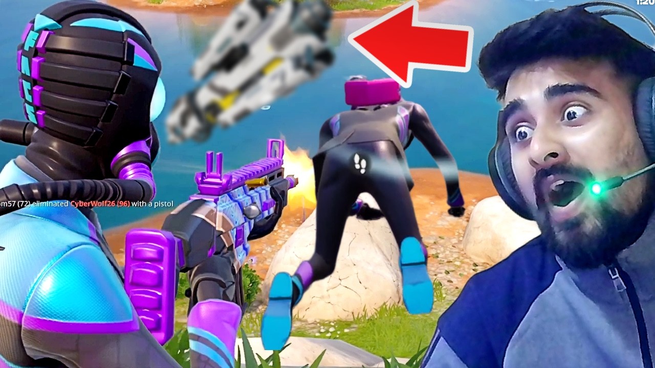 died with a lightning gun in fortnite 🫤