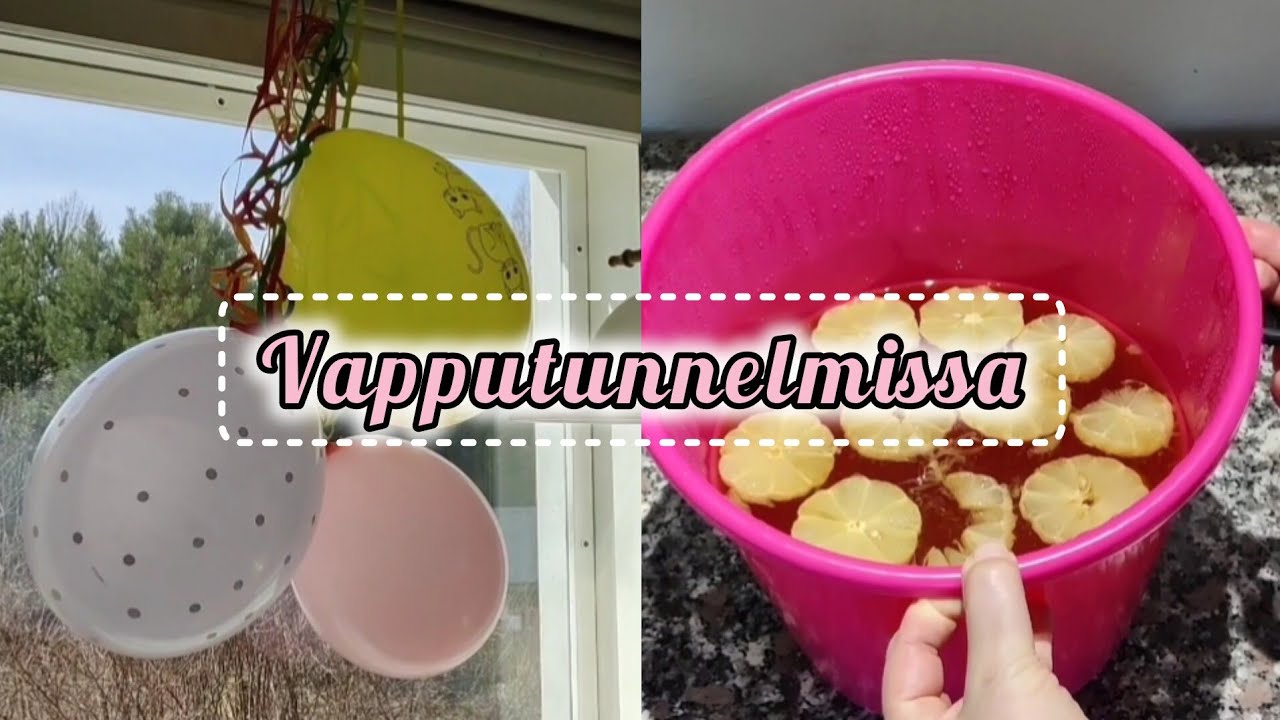 Tehdään kotisimaa / Koristellaan vappua