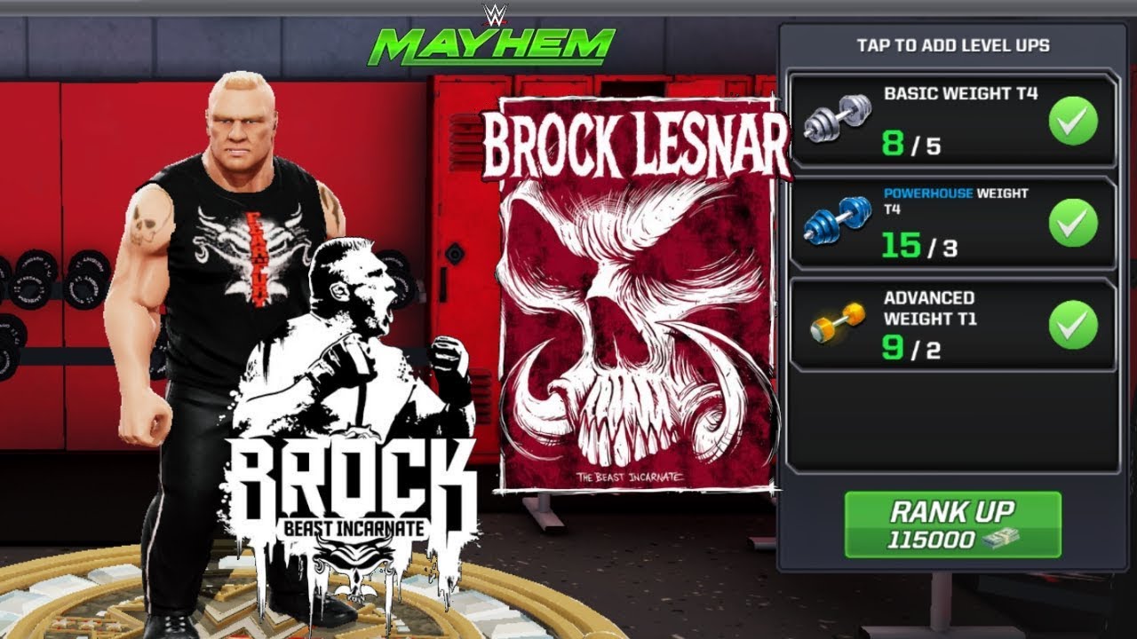 Maxing Out ! 🌟🌟🌟🌟》 Beast Incarnate ~ WWE MAYHEM