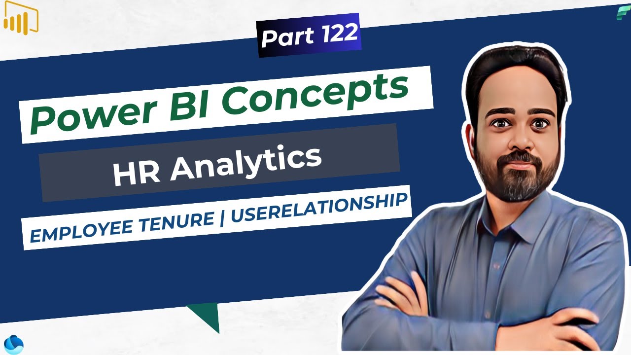 Master HR Analytics in Power BI: Employee Tenure Analysis & Userelationship | Active Employees