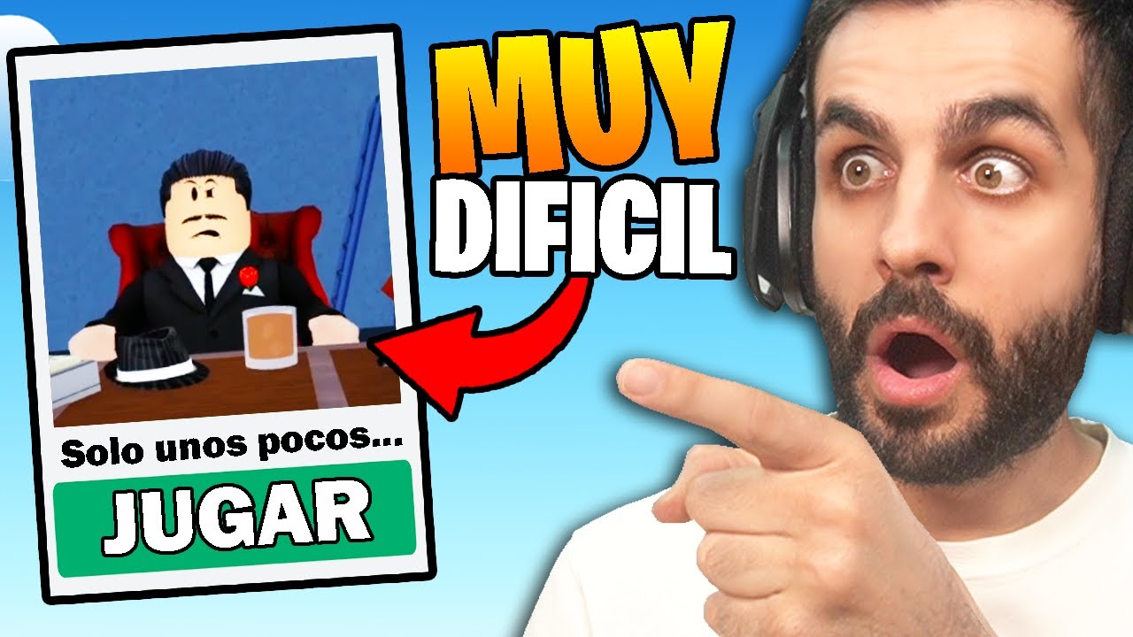 ¡El 0,01% logra SUPERAR este JUEGO de ROBLOX! 😱