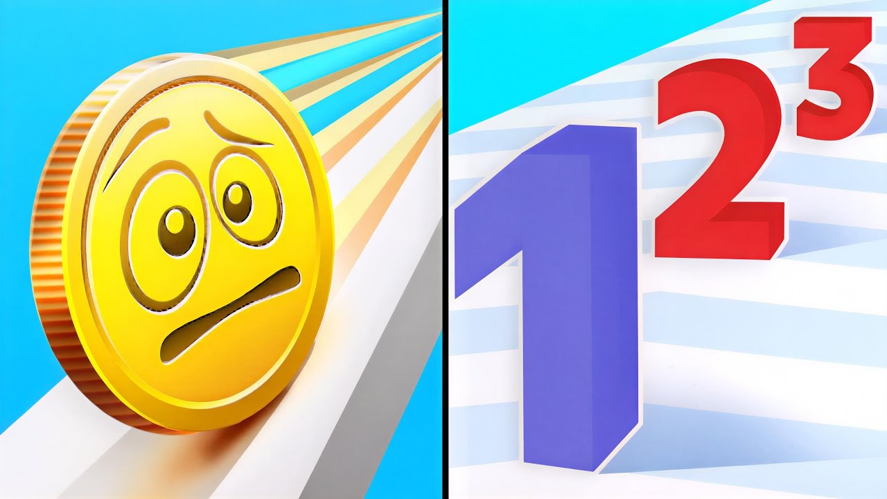 Number Master vs Coin Rush Max Levels Unlocked Speedrun Gameplay