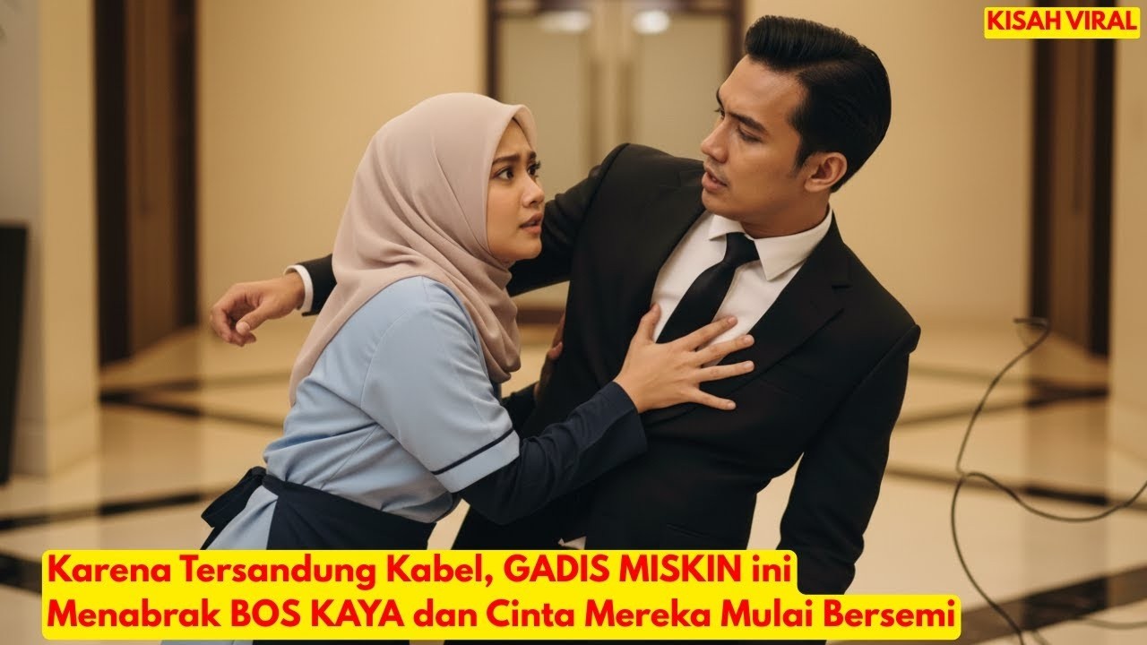 Karena Tersandung Kabel, GADIS MISKIN ini Menabrak BOS KAYA dan Cinta Mereka Mulai Bersemi.