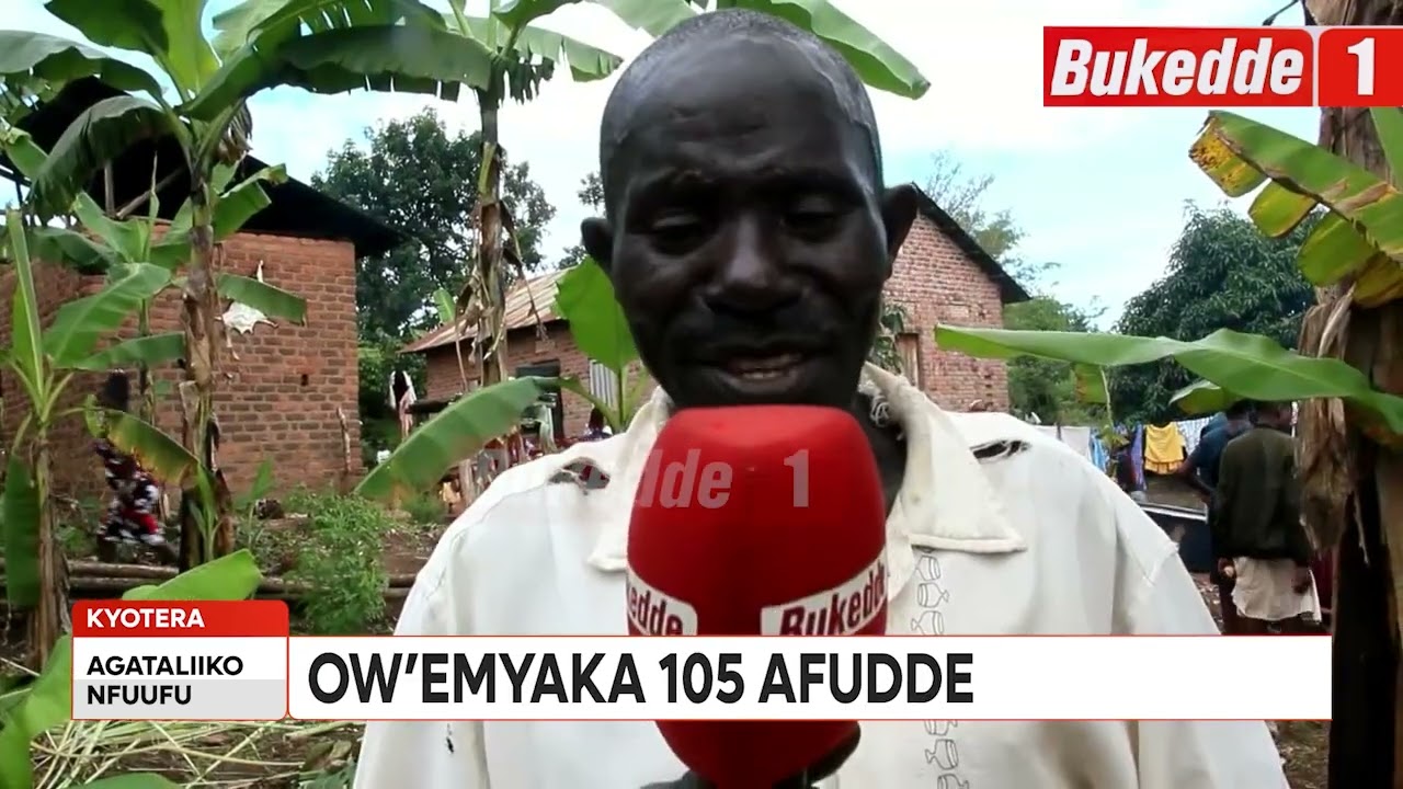 Agataliikonfuufu: Musajja mukulu ow'emyaka 102 afudde n'aleka ekiraamo kya kumuziika mu ffuuti 10