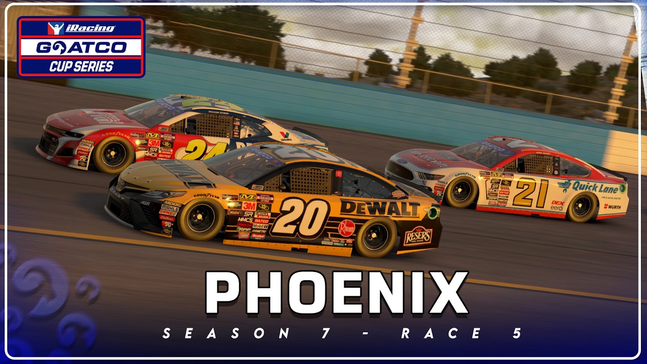 🔴 NASCAR iRacing Phoenix| Goatco Cup Series 2026 | Race 5/36🔴