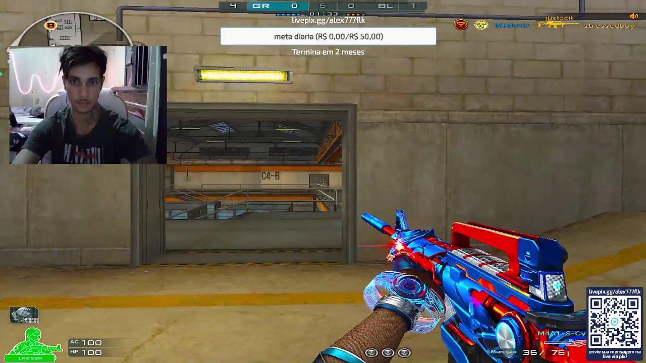 CROSSFIRE - RANKED - LIVE 17 🔴AO VIVO🔴 - !pix !nomedamae RANKED MITO