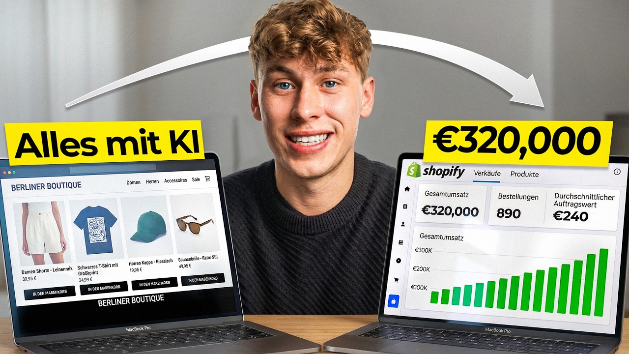 Ich habe ein komplettes Business nur mit KI gebaut (LIVE)
