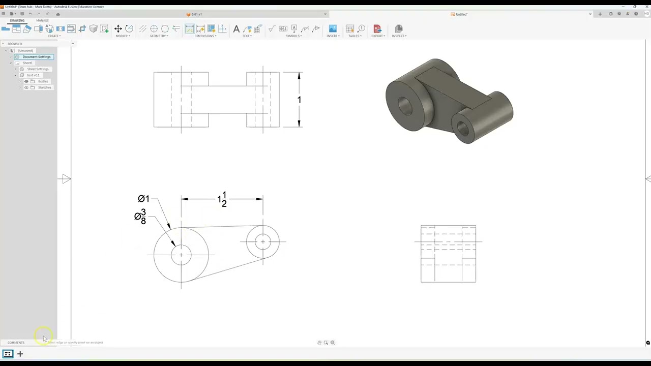 Applying and Modifying Dimensions and Units in Fusion360