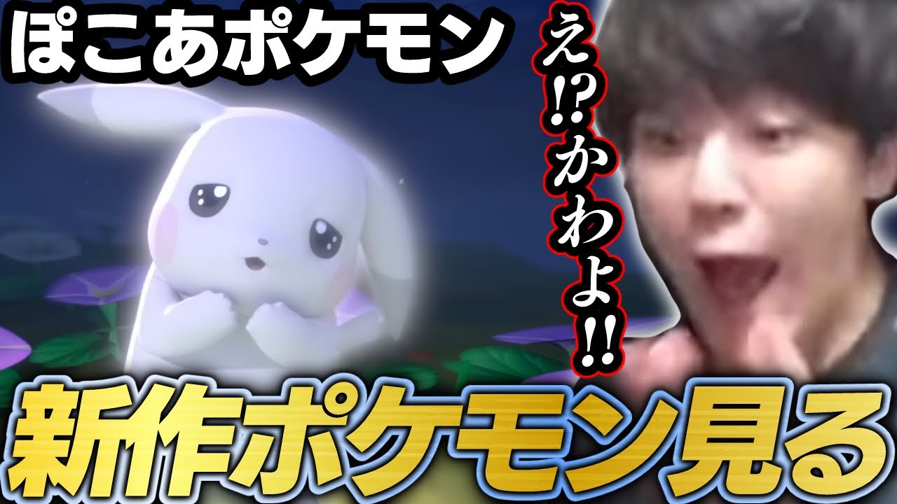 新作ポケモン”ぽこあポケモン”のPVを見るよしなま【2025/11/15】