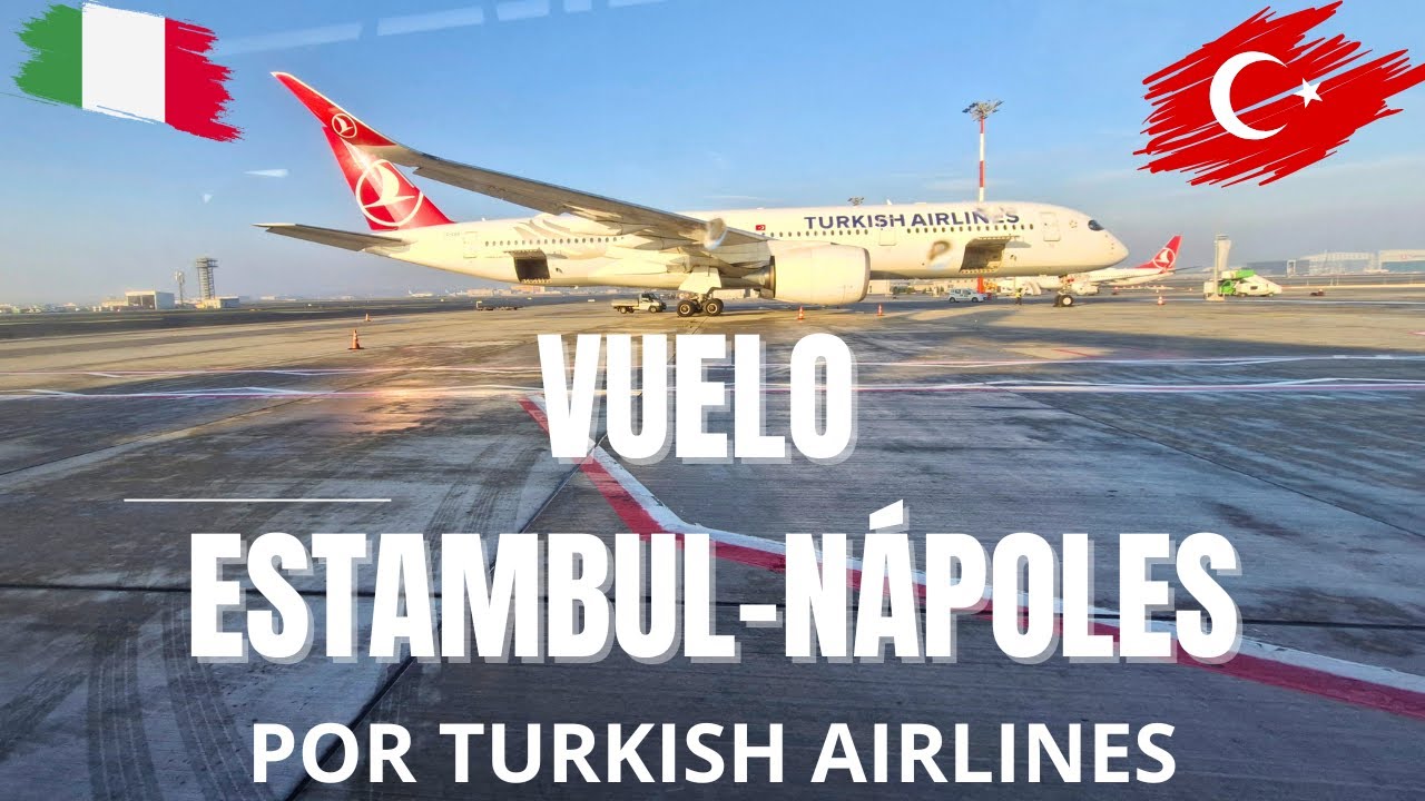 Aeropuerto Internacional de Estambul. Vuelo Estambul-Nápoles c Turkish Airlines. Istanbul Havalimani