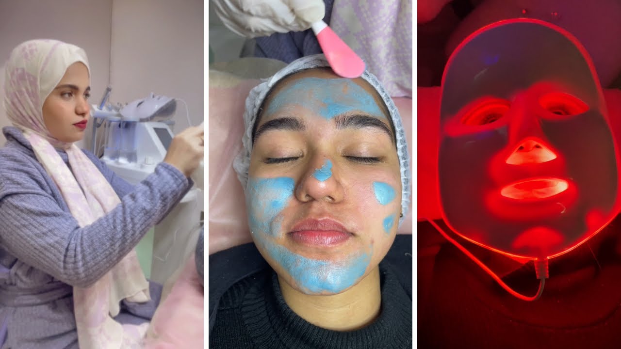 ايه اللي بيحصل في جلسات تنضيف البشرة !