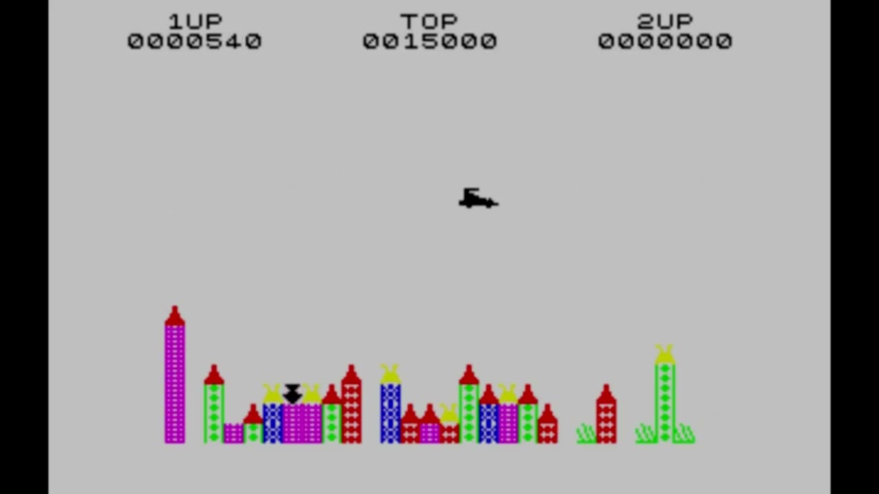 MISSION OMEGA LEGEND! 🎮 1983 arcade masterpiece&mdash;pixel-perfect shooter action, colorful cityscape