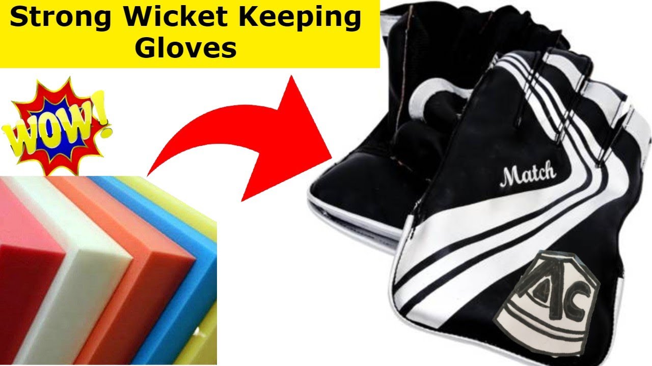 Cricket Kit | How to make Cricket Wicket Keeping gloves | Cricket Wicket Keeping Gloves at home