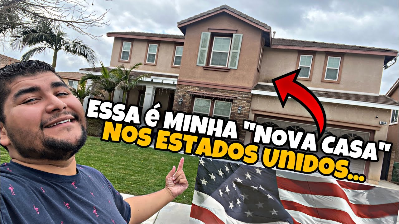 TOUR PELA MINHA “NOVA CASA” NA CALIFÓRNIA NOS EUA