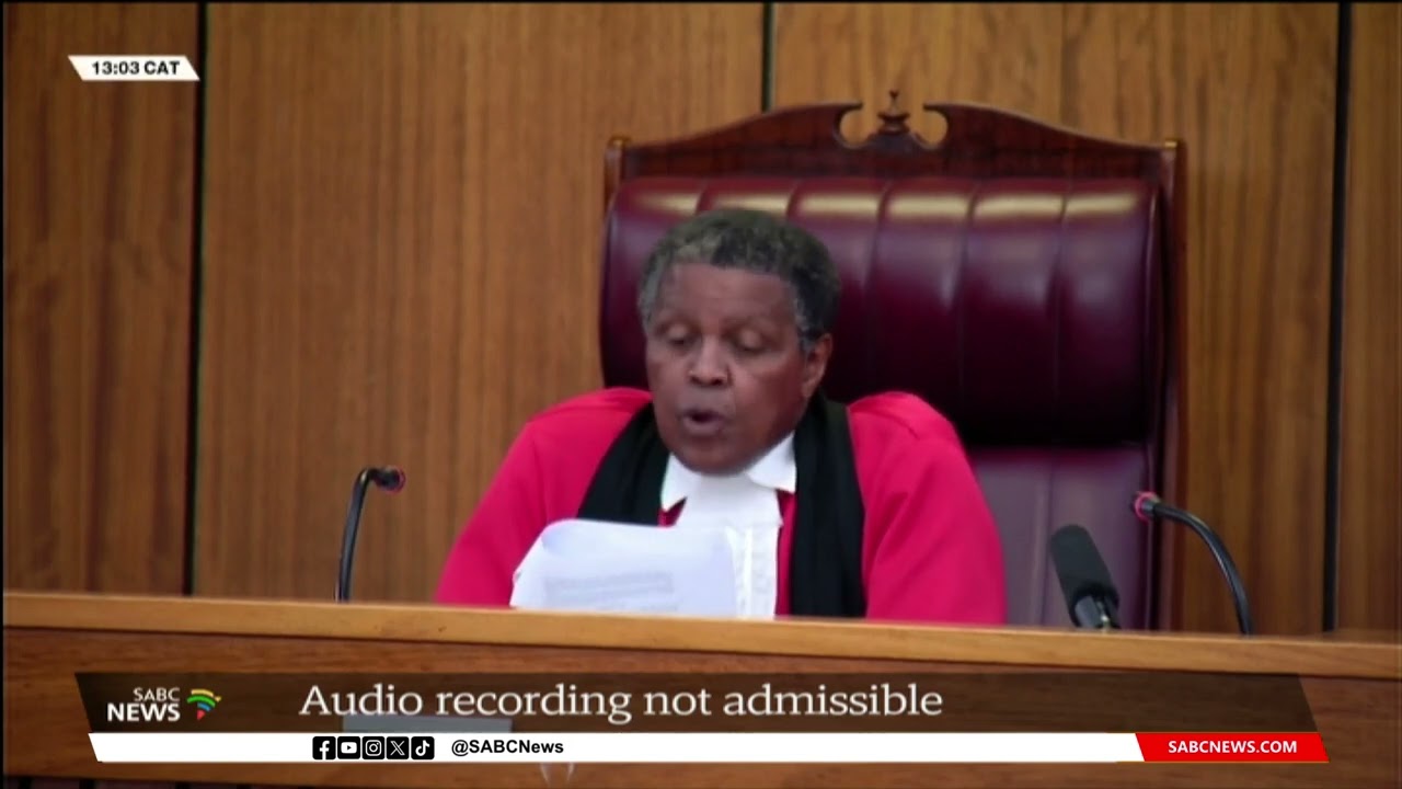 High Court rules that Ntanzi's alleged audio recording will not be admissible as evidence in court