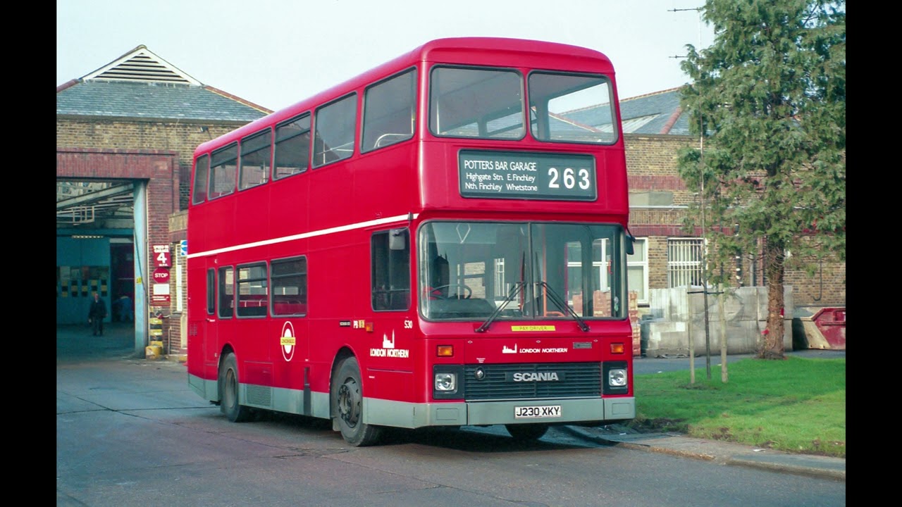 A Photographic journey - London's Buses in 1992