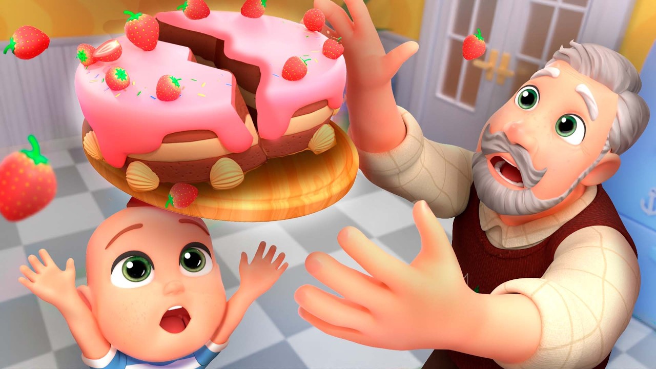 Uh Oh! Flying CAKE?! 🎂 Skidamarink Song | Almama - Baby Academy