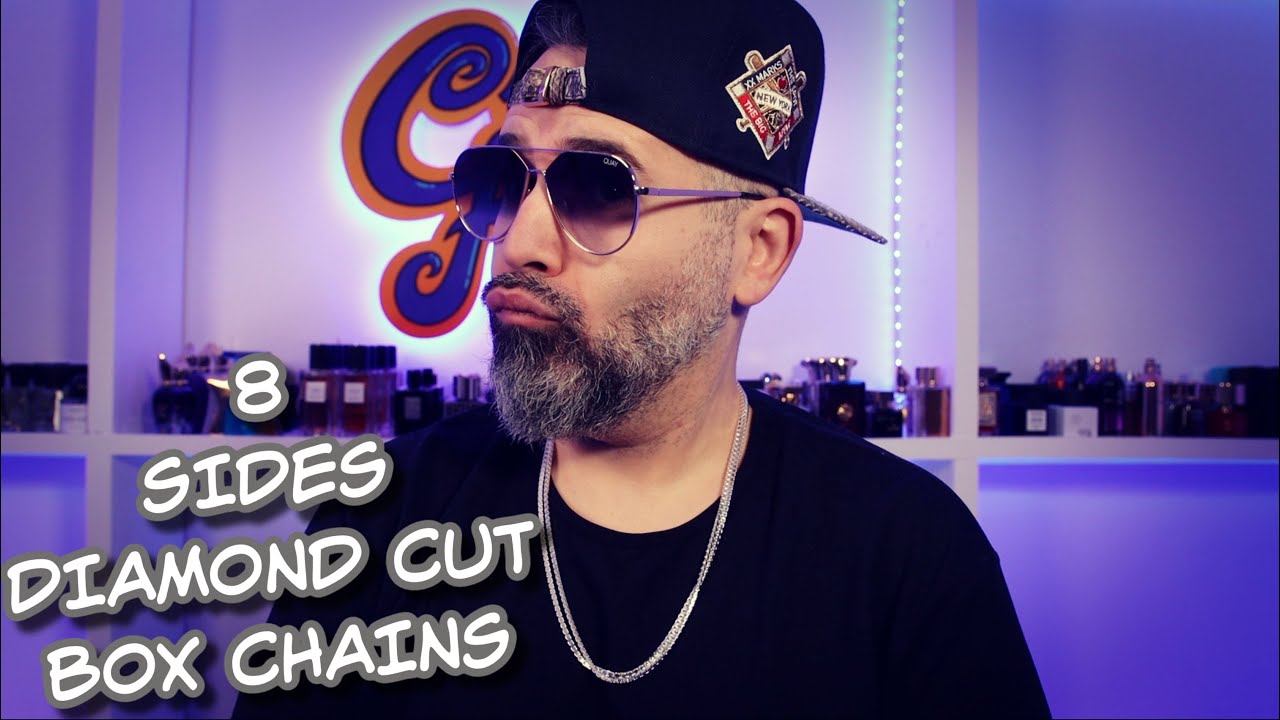 8 SIDED DIAMOND CUT BOX CHAINS- LUKE ZION JEWELRY