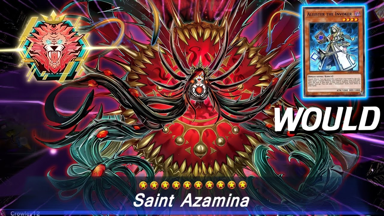 INVOKED IS SO BACK WITH AZAMINA AND FRIENDS! Master 1 Invoked Azamina Deck [Yu-Gi-Oh! Master Duel]