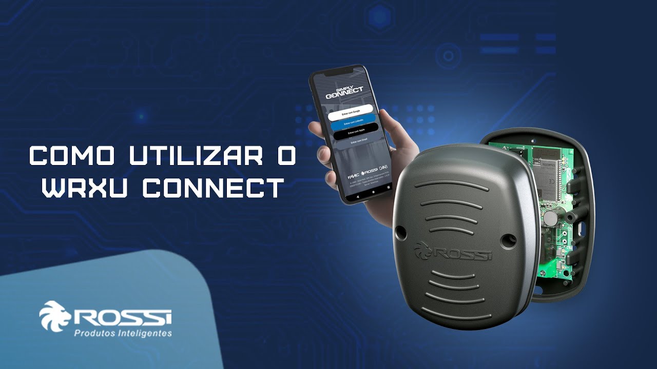 Como utilizar o receptor WRXU Connect Rossi