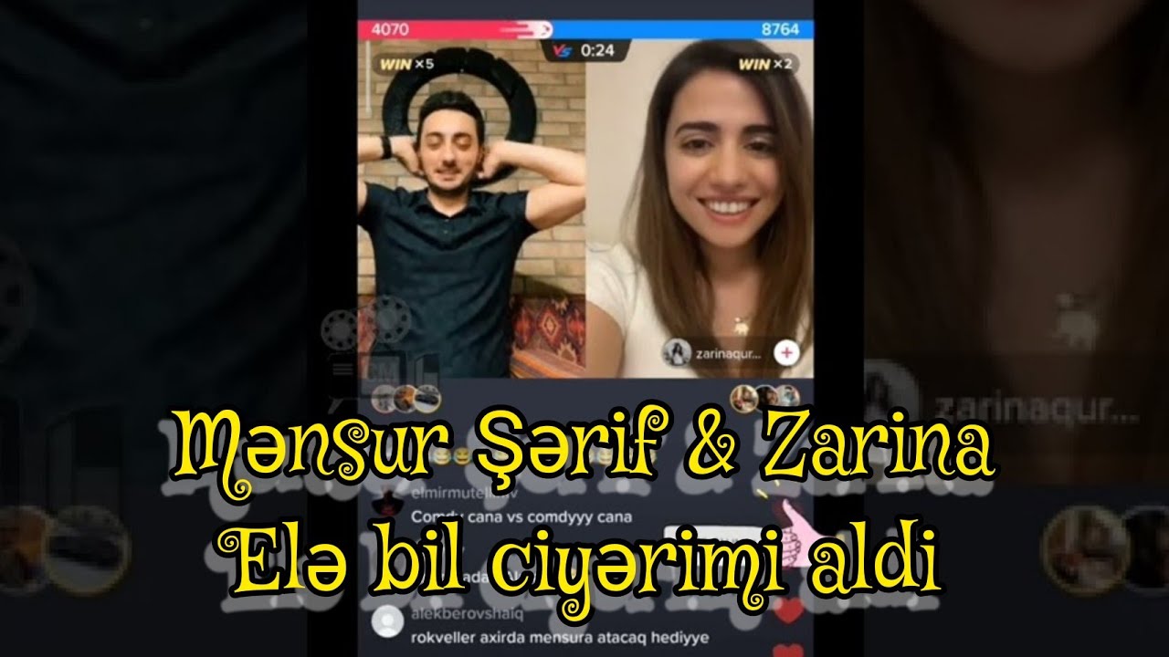 Mənsur Şərif & Zarina ( komedixana )