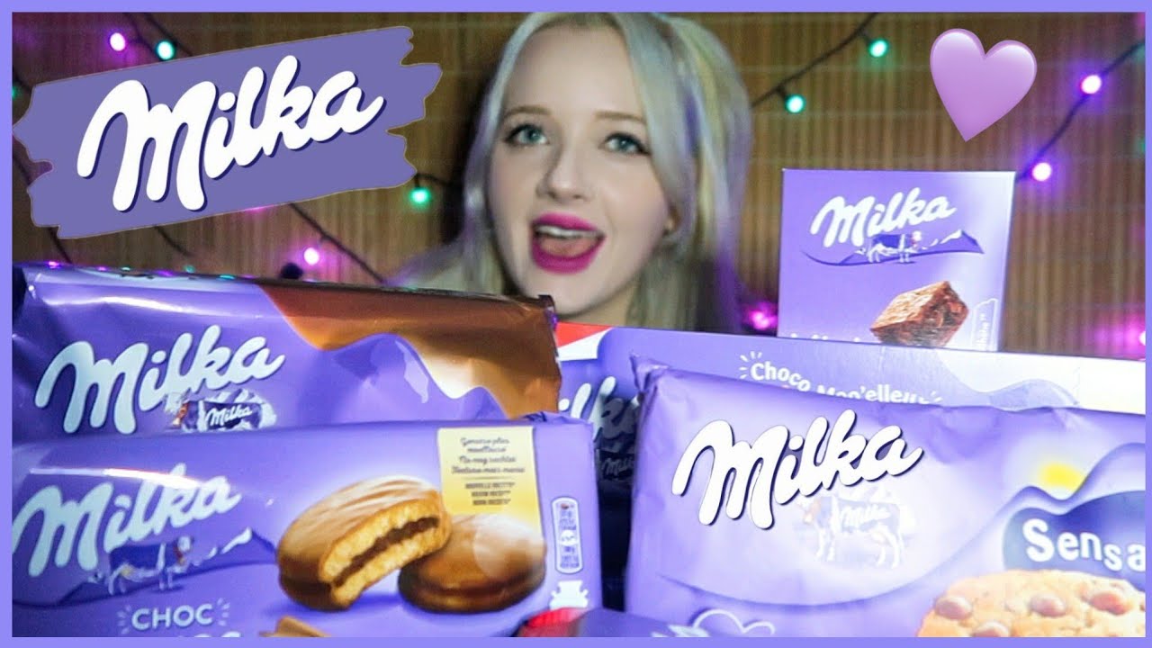 EVERYTHING MILKA mukbang 🍫💜😍