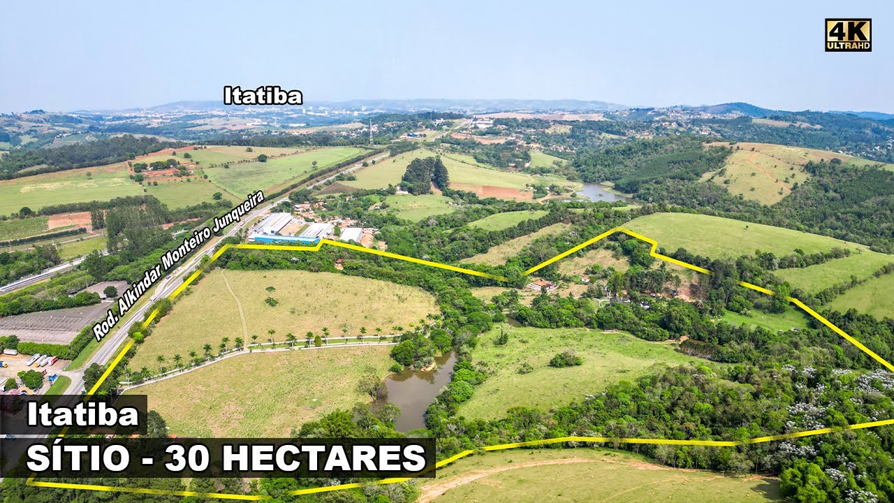Sítio à venda em Itatiba próximo ao Quinta da Baroneza - 30 hectares | R$ 27.800.000
