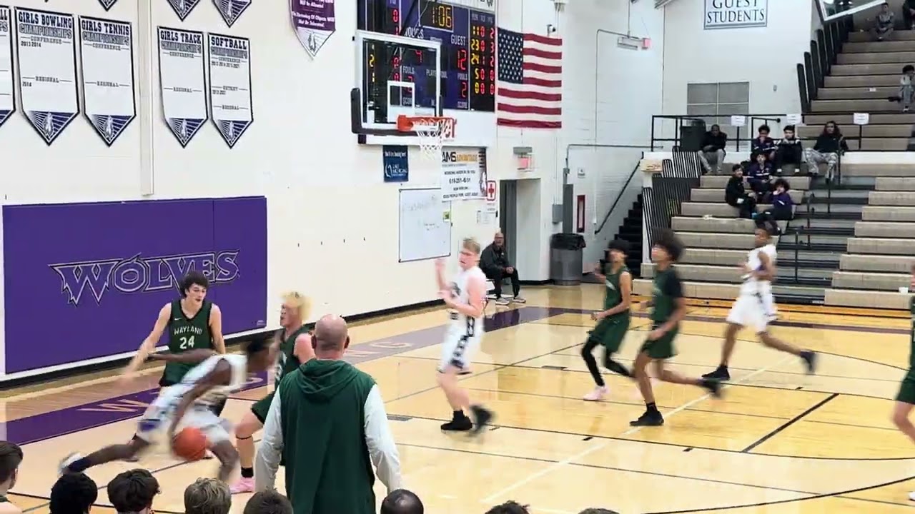 Wayland Boys Varsity Basketball at Wyoming | 1-6-26