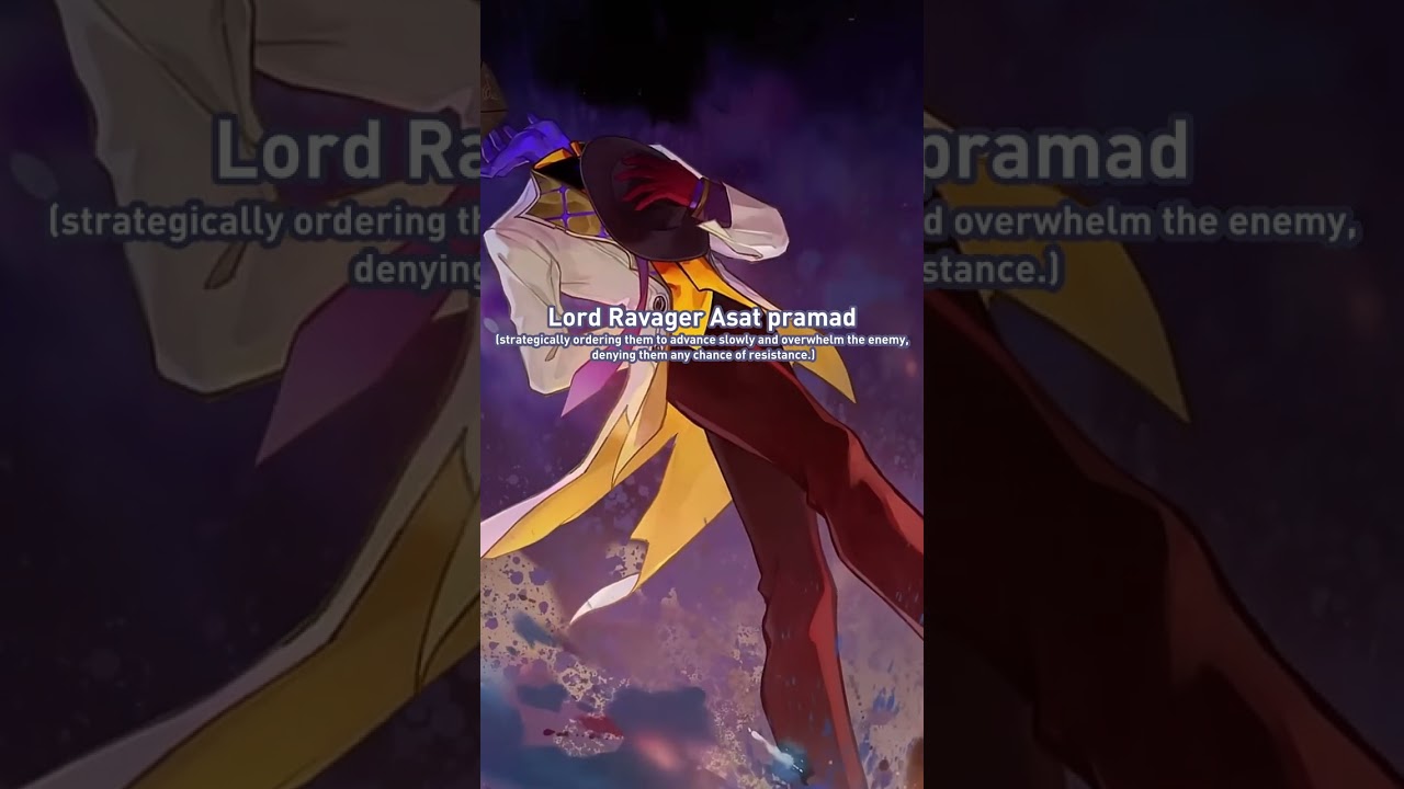 Лорд Опустошитель Асат Прамад #nanook #honkaistarrail #hoyoverse