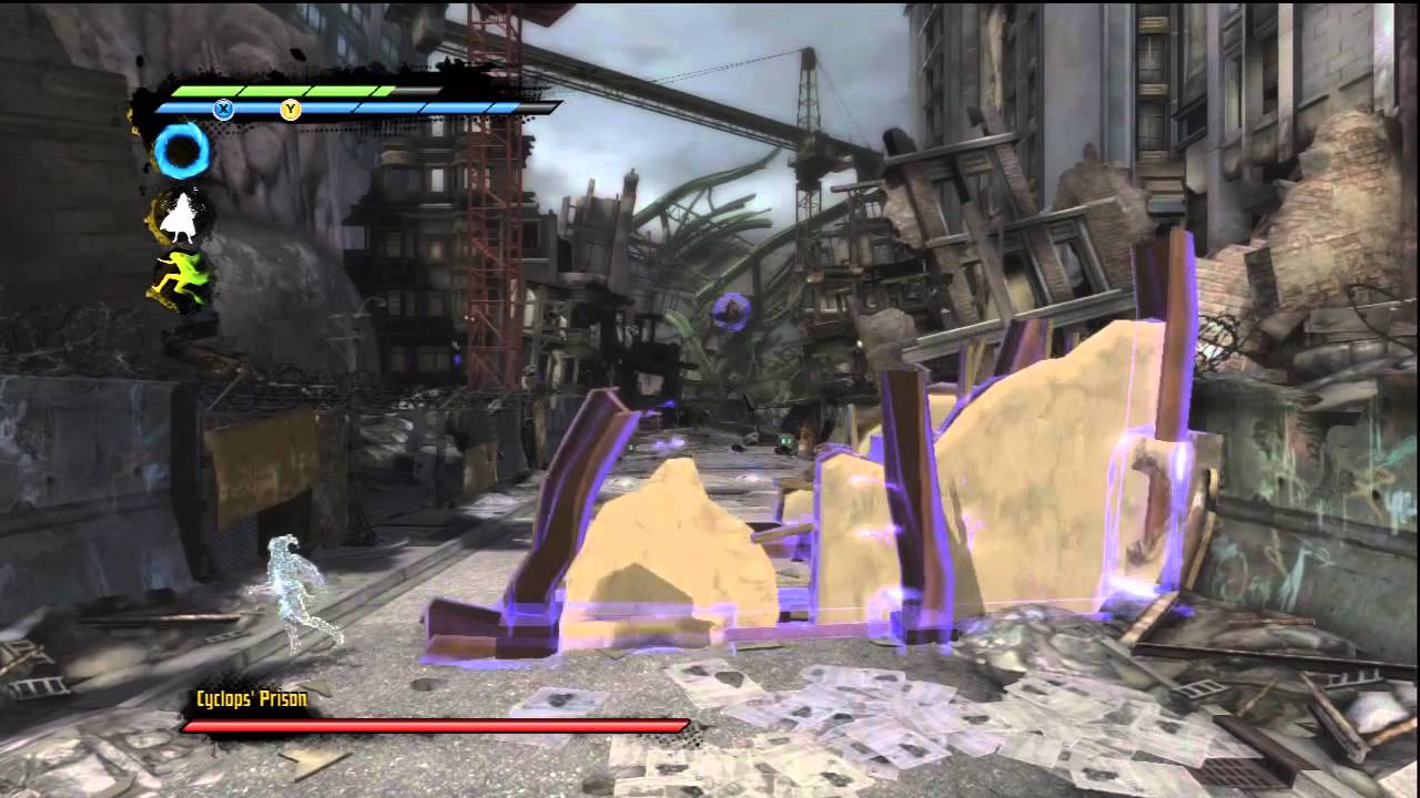 X-men Destiny - Magneto and Juggernaut Boss Fight HD Gameplay
