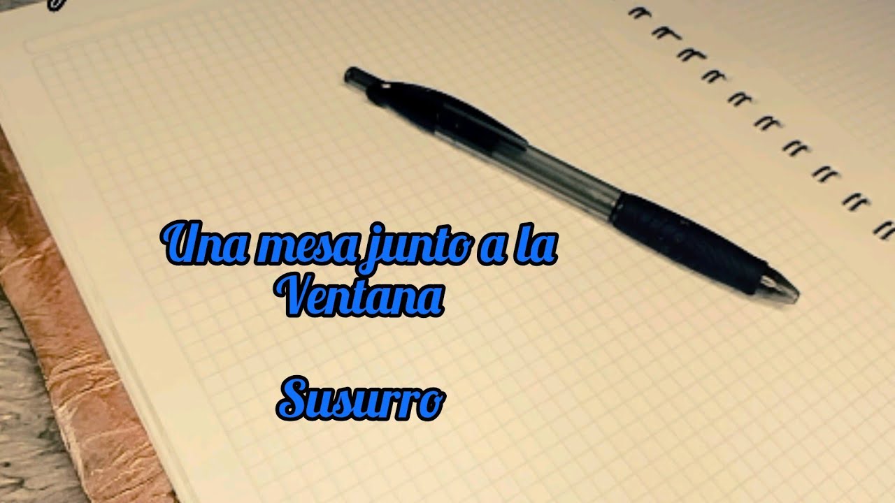asmr Una Mesa Junto ala Ventana Susurro - asmr story
