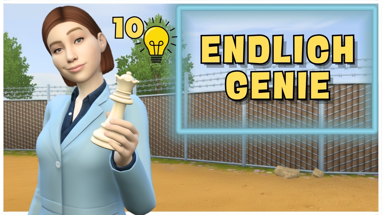 MEIN DURCHBRUCH! 🔬 Logik Level 10 |Sims 4 Zeitschleifen Challenge Jahr 2140 #1|Let´s Play