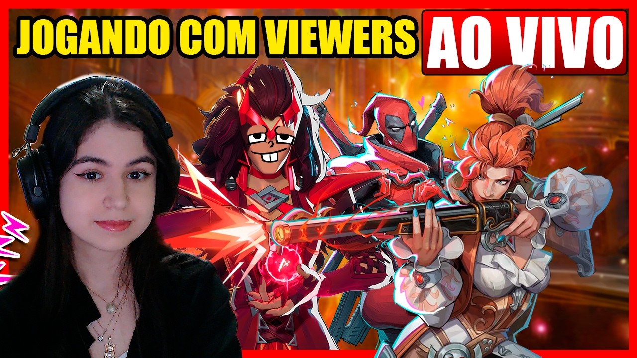 PARTIDINHAS COM VIEWERS!!! #marvelrivals #marvelrivalspartner #deadpool #shorts #elsabloodstone